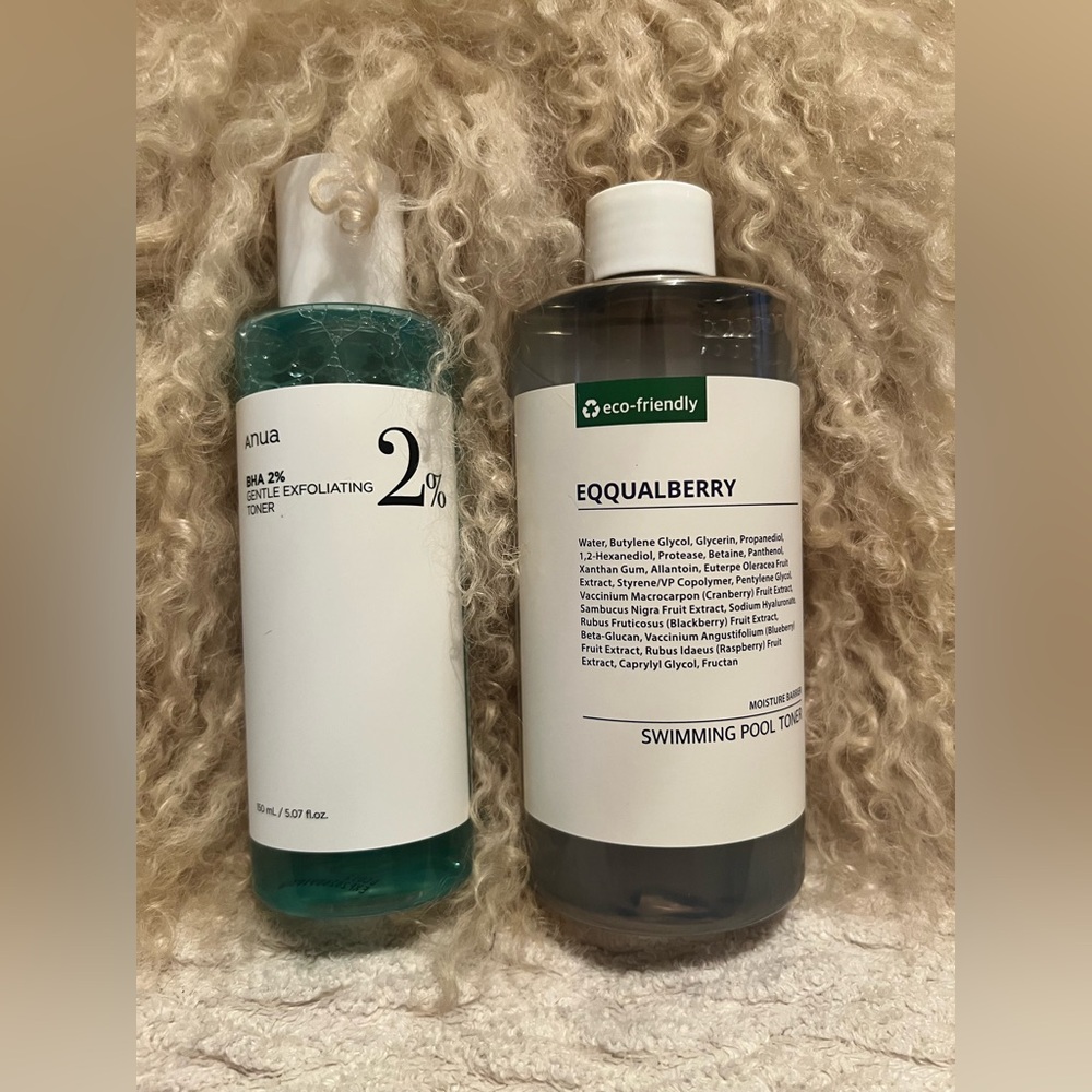 Equalberry and Anua Toner Set